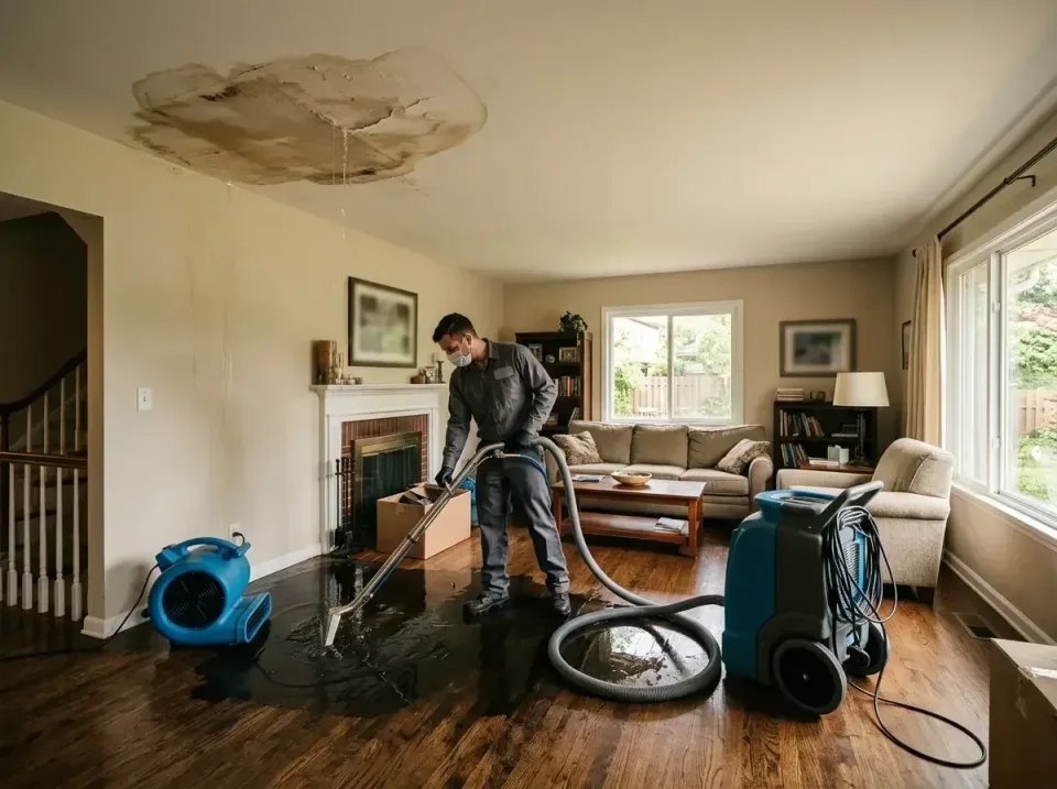 attic-pipe-burst-ceiling-drip-008 — frequently asked questions, Water Damage Restoration & Carpet Care in Adams, WI